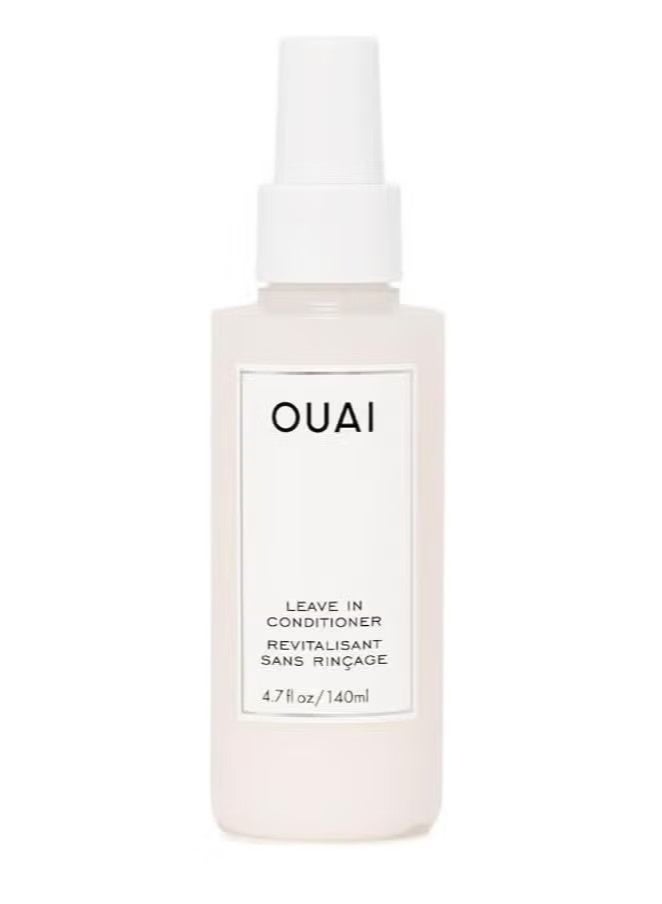 Ouai Leave In Conditioner & Heat Protectant Spray - Prime Hair for Style, Smooth Flyaways, Add Shine and Use as Detangling Spray - No Parabens, Sulfates or Phthalates (4.7 oz) - Image 1